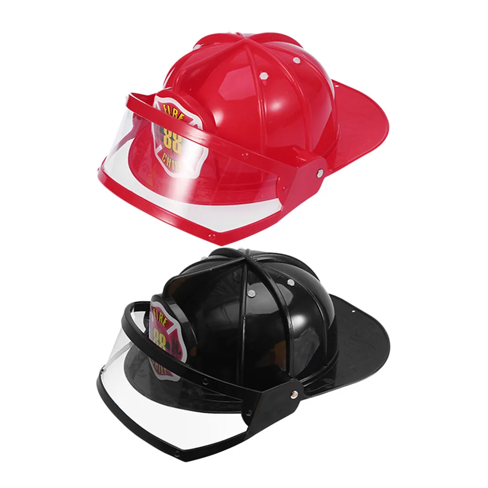 2 Piezas de Disfraz de Bombero para Niños, Diseño Brillante, Ajuste Cómodo, Accesorio para Fiesta de Bomberos, Sombrero para Actuaciones en Escenario