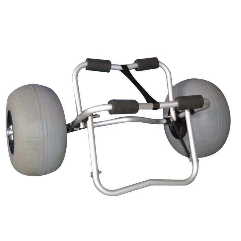 

【Best-selling】12inch Balloon Wheel Beach Cart Kayak Carrier Cart