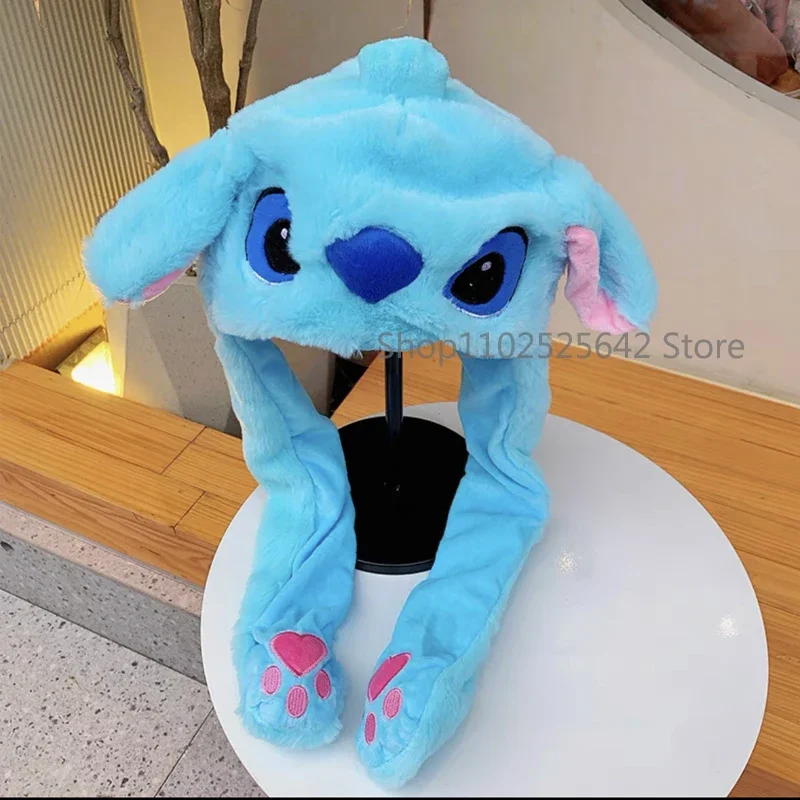 

Disney Stitch Glow Hat Design Hat Boys and Girls' Disney Toys Children's Christmas Gifts Halloween Cosplay Props