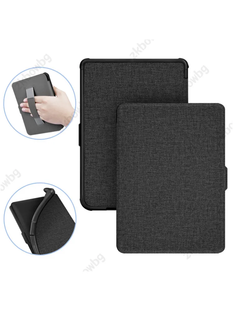 Etui ochronne na czytniki Tolino Vision 1/2/3/4 HD, pokrowiec na Tolino Shine 3/4 Shine4 2022 Ebook Smart Cover z paskiem na rękę — zdjęcie produktu 6