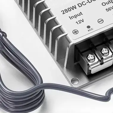 DC-DC Booster Converter 10V-32V To 56V 5A 94% High Efficiency Waterproof Power Module Dual Isolation Short Circuit Protection