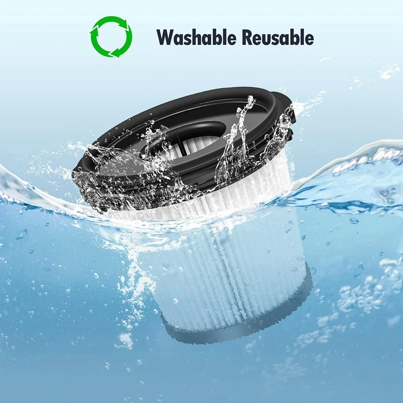 4 pacotes de filtros HEPA de substituição para Shark IW3511 e IW1111 Detect Pro aspirador de pó sem fio leve