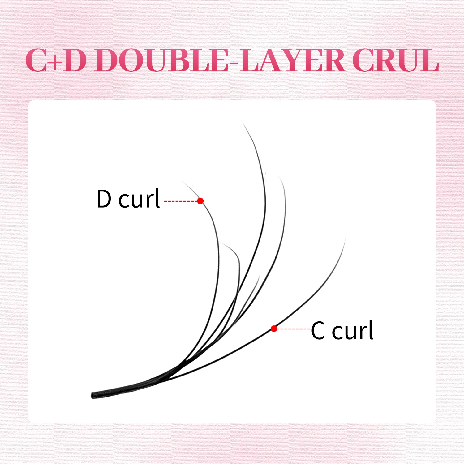 Extensiones de pestañas XIUSUZAKI de doble capa 3DW, extensiones de pestañas negras mate W, ventiladores prefabricados, extensión de pestañas postizas con volumen