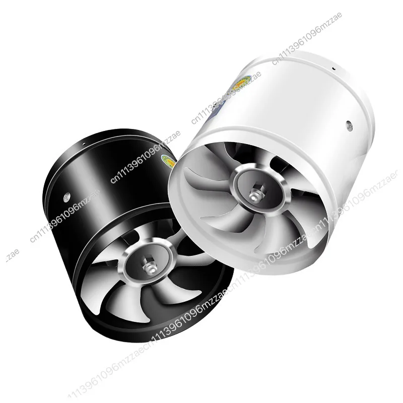 

Round Exhaust Fan Ducted Household Kitchen Powerful Cylinder Rental Fume Exhaust Ventilation Fan