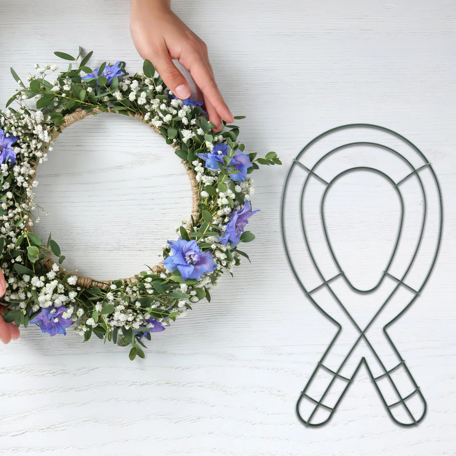 Kravat Şeklinde Metal Tel Çele - Wreath Form Wire incelemesi ve fiyatı