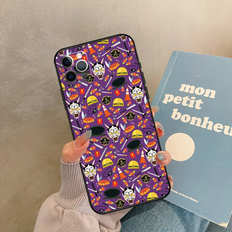 حافظة ياكوزا جورو ماجيما هانيا لهاتف 17 Air iPhone 16 15 14 13 12 11 Pro Max 12 mini XR 15 16 Plus 16e غطاء خلفي شل #4