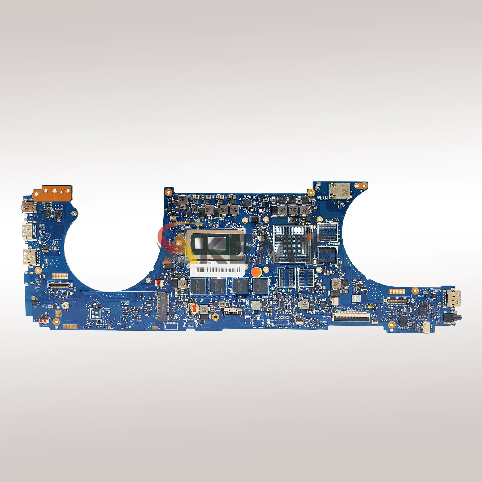 Placa base para ordenador portátil UX563FA para ASUS ZenBook UX563 BX563FD RX563FD Q536FD UX56FA UX56FD placa base para portátil con 10. a generación I3 i5 i7
