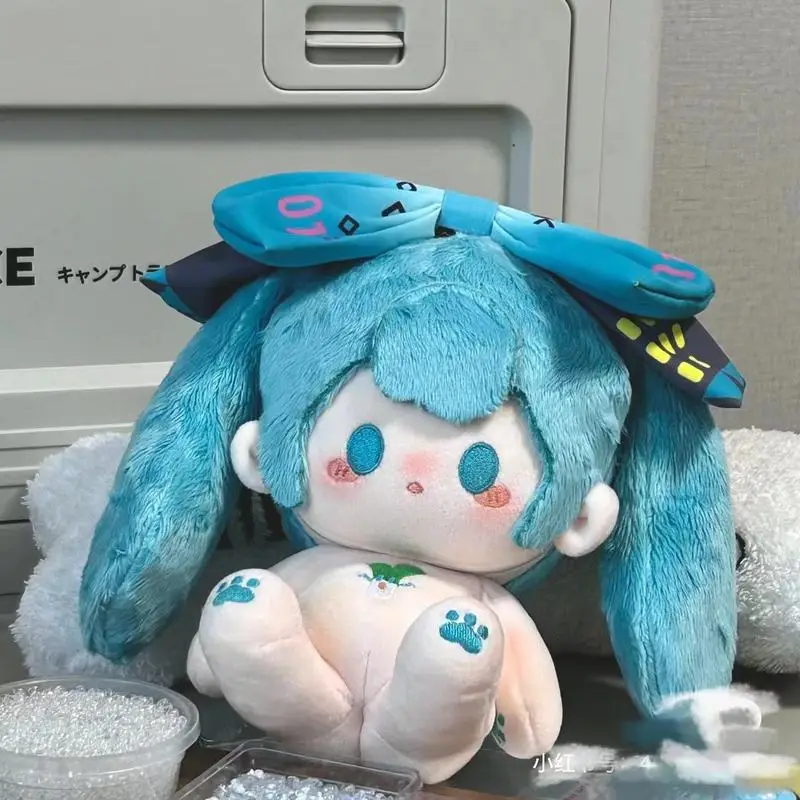 Figurka Miku 32cm japońska Hatsune Miku Anime pluszowa kukiełka mała Kawaii lalki dziewczynka przyjęcie urodzinowe ozdoby do dekoracji