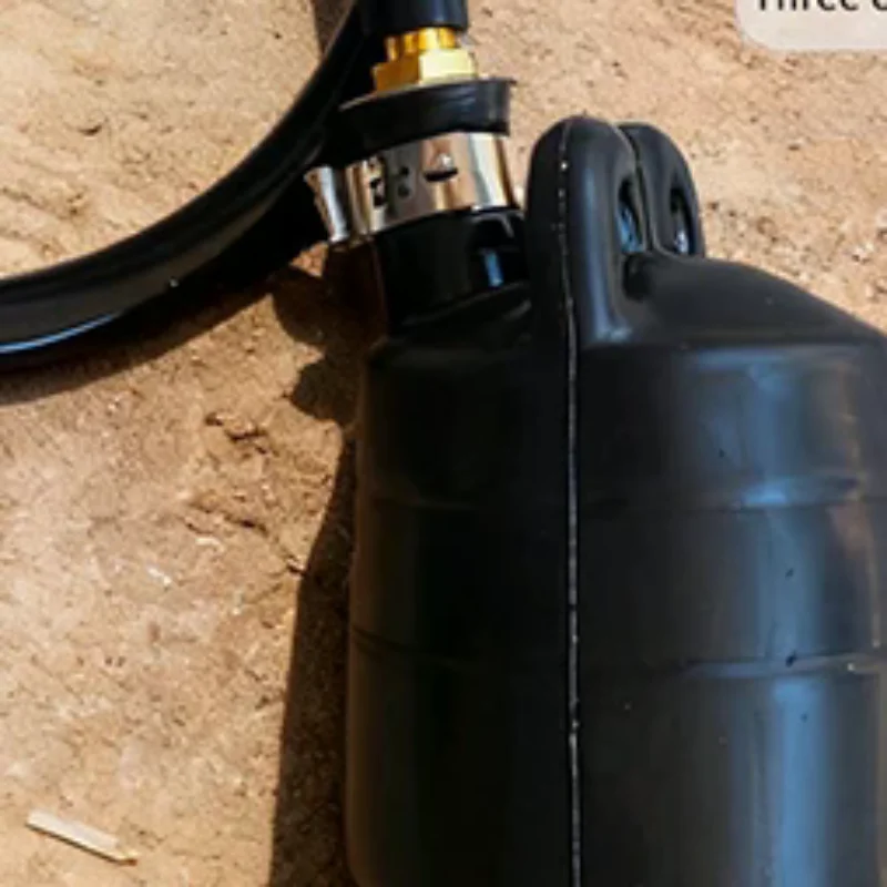 Natural rubber Pipe Natural Rubber Drain Air Bag Inflatable Bung Stop Plug Block Hand-operated Gasbag DN 100/75/50mm