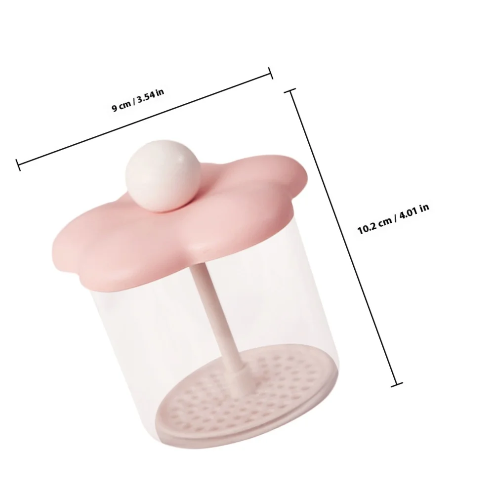 منظف الوجه الرغوي الصغير المحمول صانع فقاعات الزجاجات الرغوية تصميم بسيط أداة تنظيف الوجه سهلة التنظيف #5