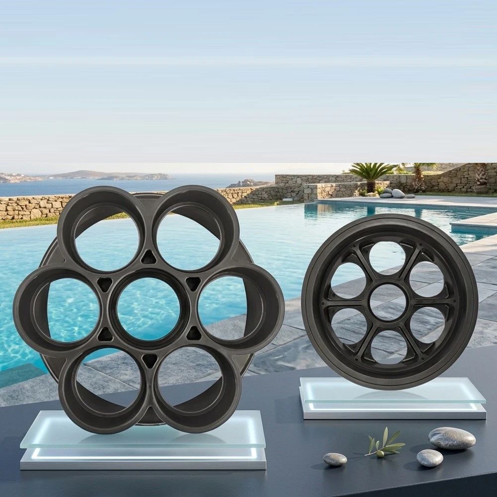 For Paramount 2 In 6-Port Valve Base In Black Water Flow Control For Pools Water Valve Base Assembly Pool Accessories
