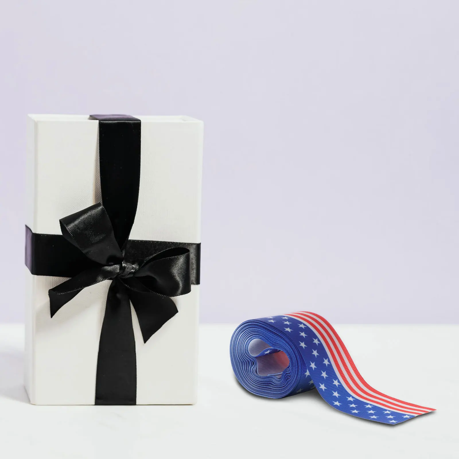 

1 Roll Festival Heat Transfer Decorative Ribbon Excellent DIY Gift Packaging Ribbon Party Hair Bow Ornament Supply