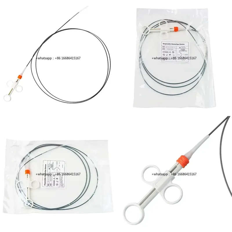

Disposable Endoscopic Flexible Rotatable Hemoclip, Hemostatic Clips