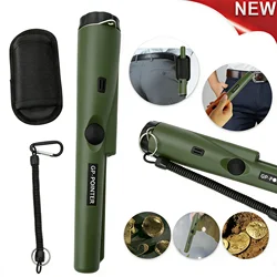 Handheld Metal Detector Pinpointer - 360° Scanning, Partial Waterproof, High Sensitivity for Gold Coins Jewelry with Holster