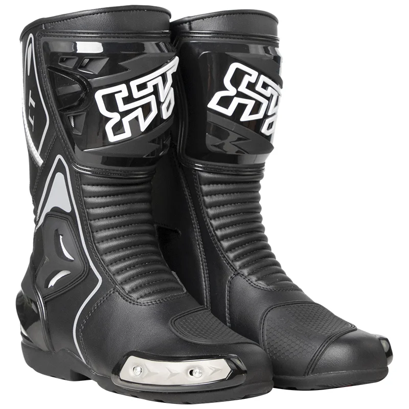 Men's Women Racing Boots Safe Riding Motocross Boots Waterproof Anti Fall Wear-resistant Motorcycle Boots  Equipment Rally Shoes