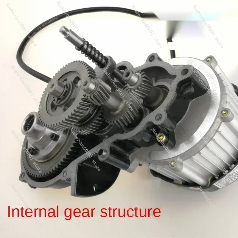 

Electric Tricycle Variable Gear Differential Tooth Transmission Gear Box Box Body Afterburner Climbing Transmission