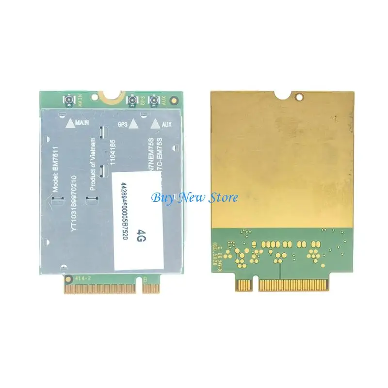 20CE EM7511 Công nghiệp CAT12 4G LTE Mô -đun 600Mbps Tải xuống 150Mbps Tải lên Boot Boot và EUICC hỗ trợ cho kết nối IOTS