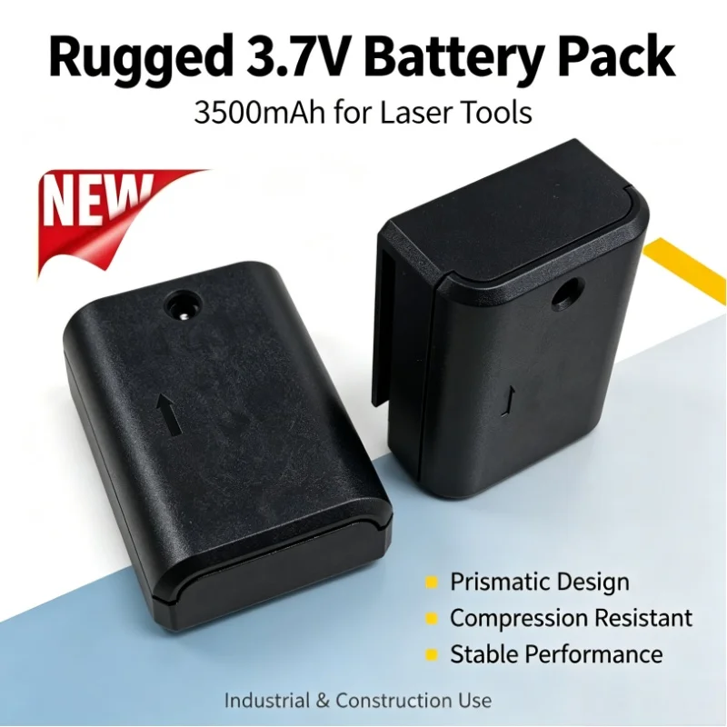 DA1 3.7V 3500mAh High Capacity Rechargeable Lithium Battery Fit for 12/16 Lines 3D 4D Laser Level