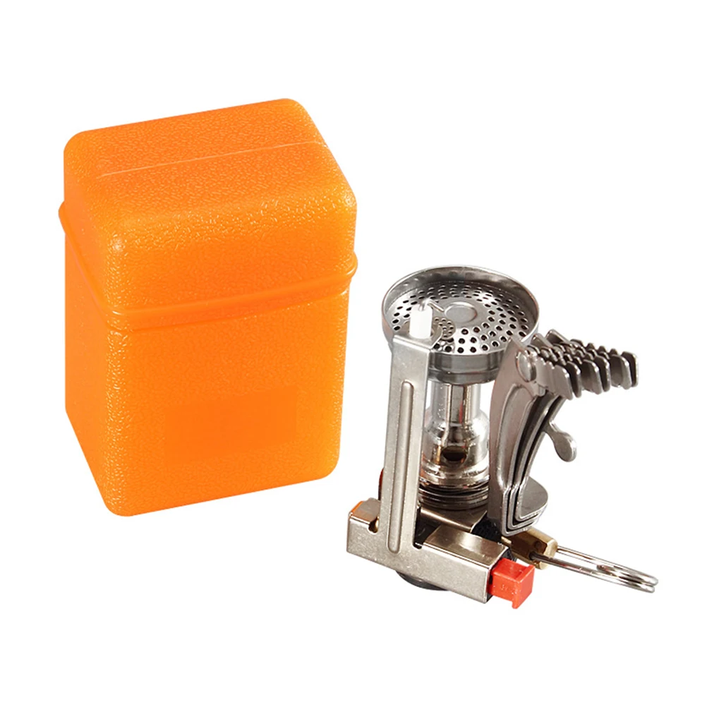 Tête de brûleur Portable, Mini poêle pour Camping, randonnée, pique-nique, léger, Compact, haute efficacité, extrémité de four en cuivre, cuisine en plein air