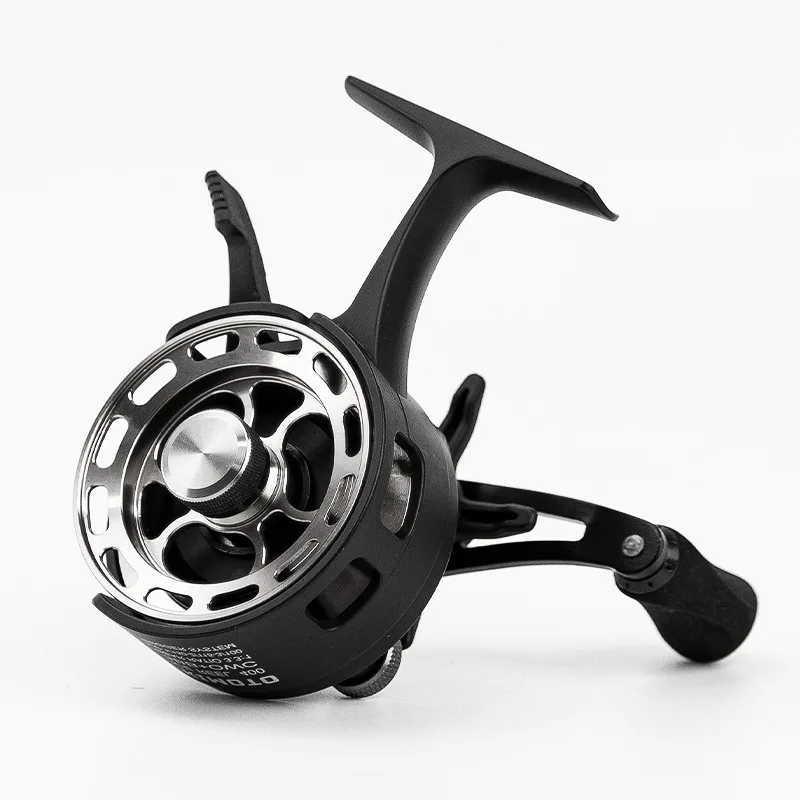 All Metal Raft Fishing Reel With Magnetic Slow Down Brake One Click Quick Line Release Front Casting Reel Ice Fishing Reel For F