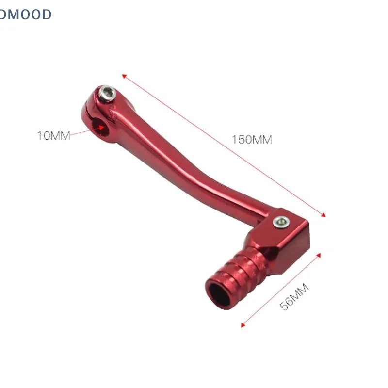[M]1Pcs Motorcycle Folding Aluminum Gear Shift Lever Universal 10-11mm For 50/110/125/150/250cc ATV Dirt Bike Pit Bikes