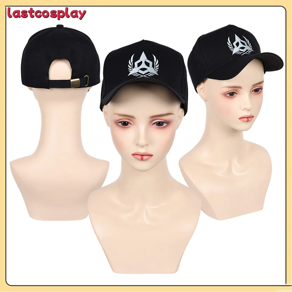Juego Tekken Roleplay Reina sombrero negro adulto Cosplay disfraz gorra tocado fiesta de Halloween fantasía accesorios de disfraz sombreros