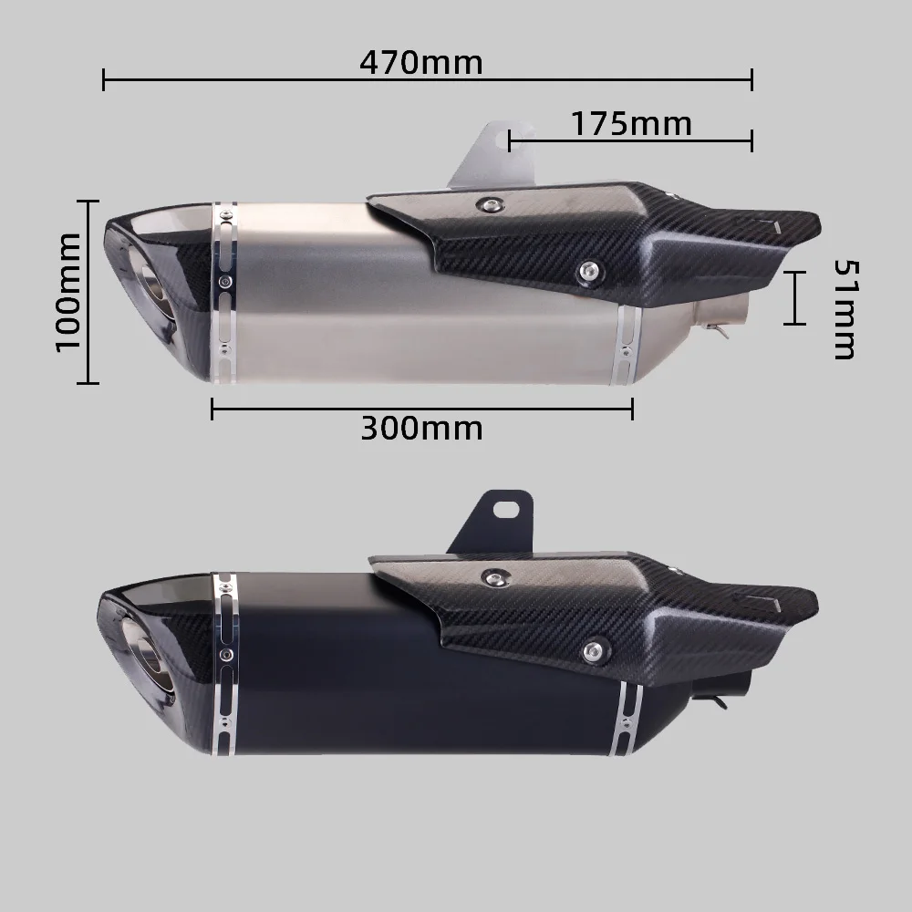 Motorcycle Exhaust Espace Moto Full System Front Pipe Connect Original Muffler Hot Sale  For Honda X-ADV 750 X ADV750 XADV 750