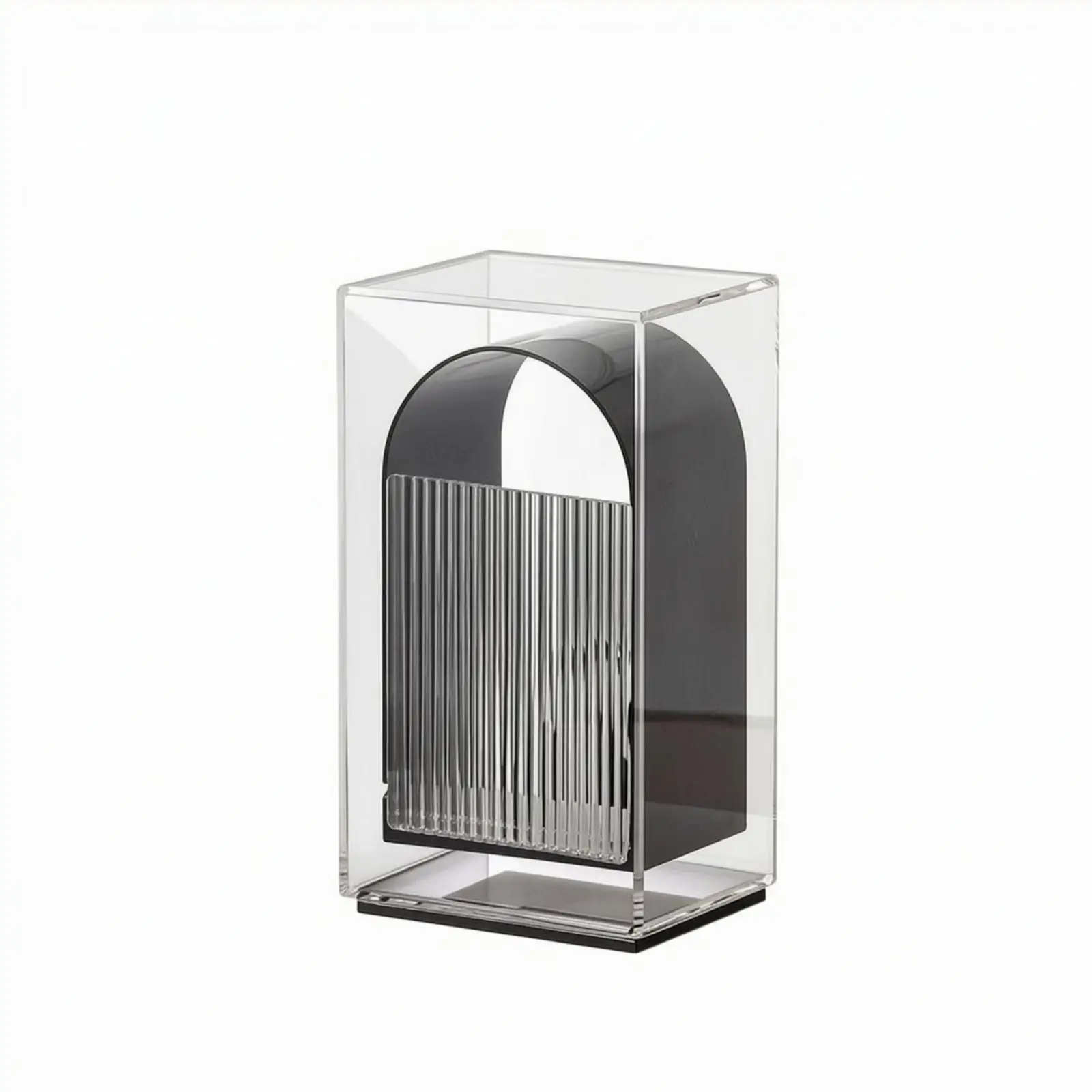 Acrylic Cosmetic Organizer Rack Clear Makeup Storage Box for Vanity Table Skincare Perfume Display Holder Desktop Beauty Tidy