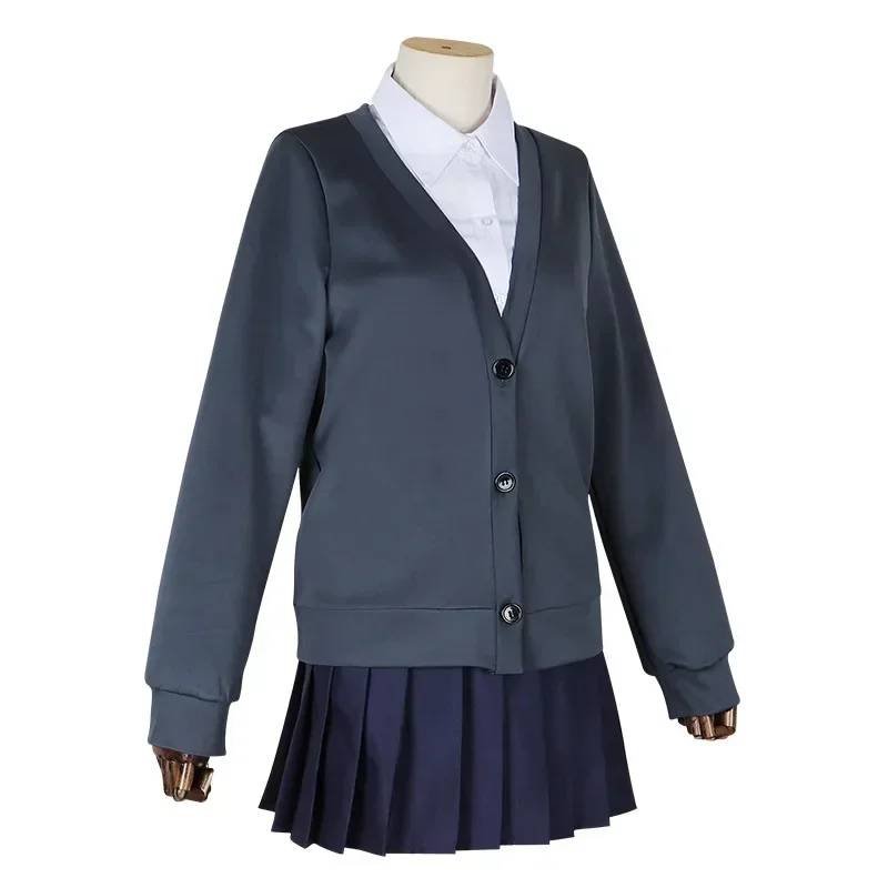 Aharen San Wa Hakarenai Cosplay Aharen Reina Costumi Anime Donne Uniforme scolastica Parrucca di Halloween Set completo Parrucche di Carnevale Calzini Vestito