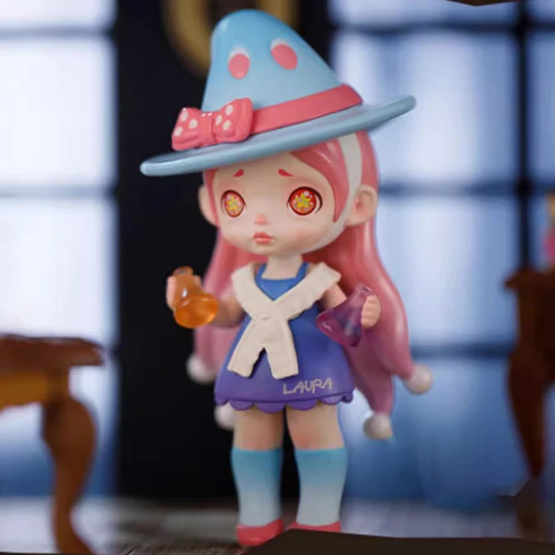 Toycity Laura Theme "The Werewolves Tea Party" سلسلة صندوق أعمى محيط الكرتون عمل الشكل جمع اللعب صندوق غامض الهدايا