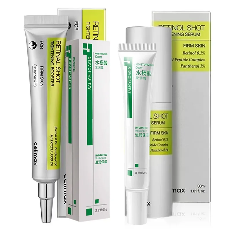 New Retinol Shot Tightening Face Serum Moisturizing Brighten Wrinkle Remover Firm Skin Anti-Oxidant Eye Cream SkinCare Product