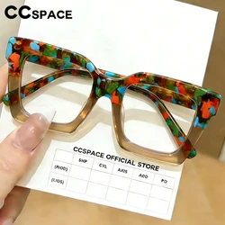 Big Size Eyeglass Frames Optical Glasses Women Vintage Glasses Acetate Spectacle Frame For Men Clear Lens Custom Diopter Glasses