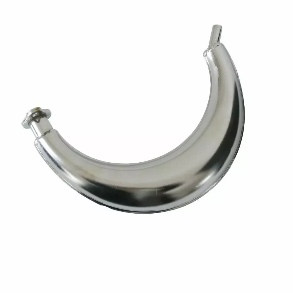 Banana Pipe Muffler Exhaust Chamber for 49cc 60cc 66cc 80cc 100cc 2-Stroke Gas Motor Motorised Bicycle Bike