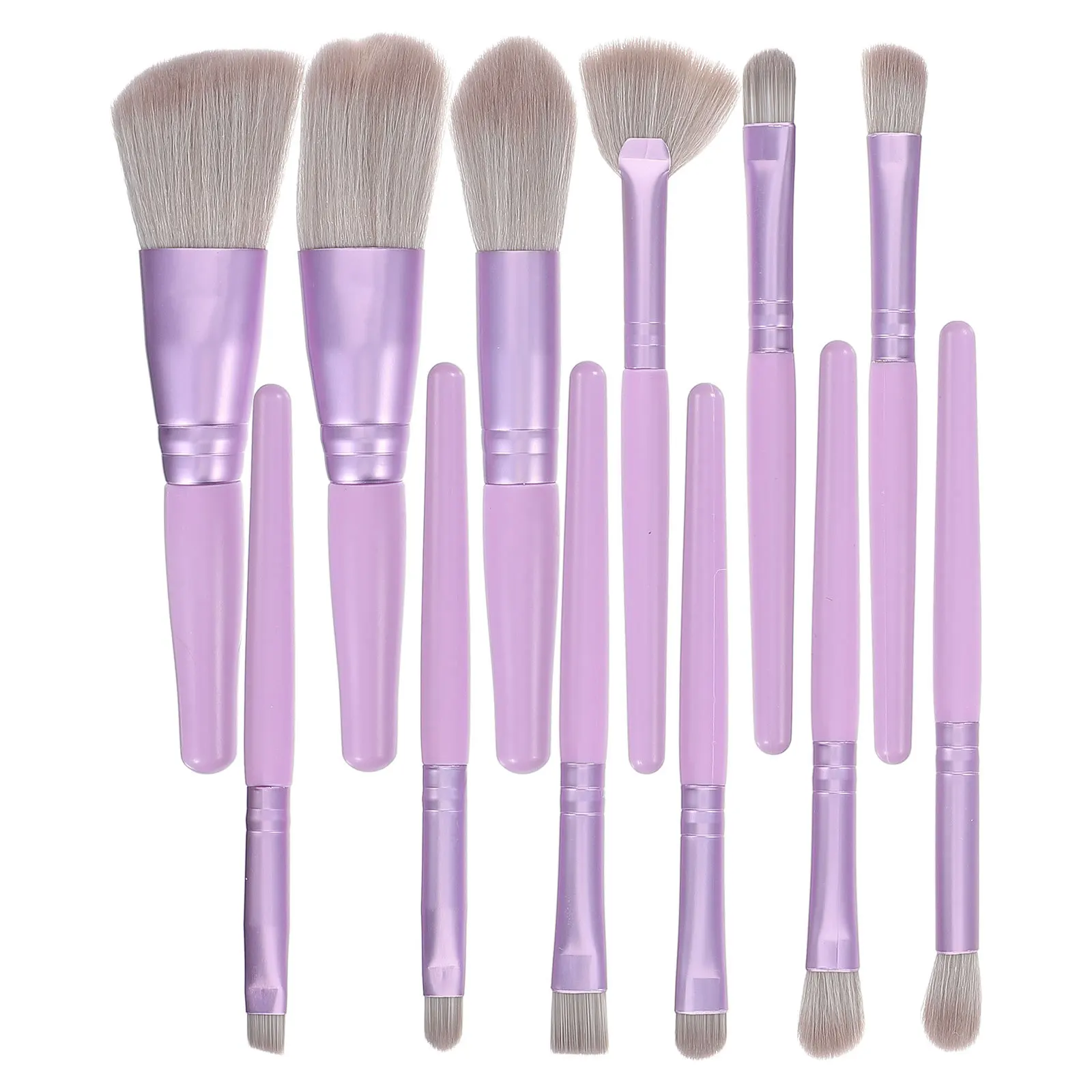 1 set 1 Set Makeup Brush Powder Blush Eyeshadow Lip Tools Travel Face Beauty Applicator For Women Girls