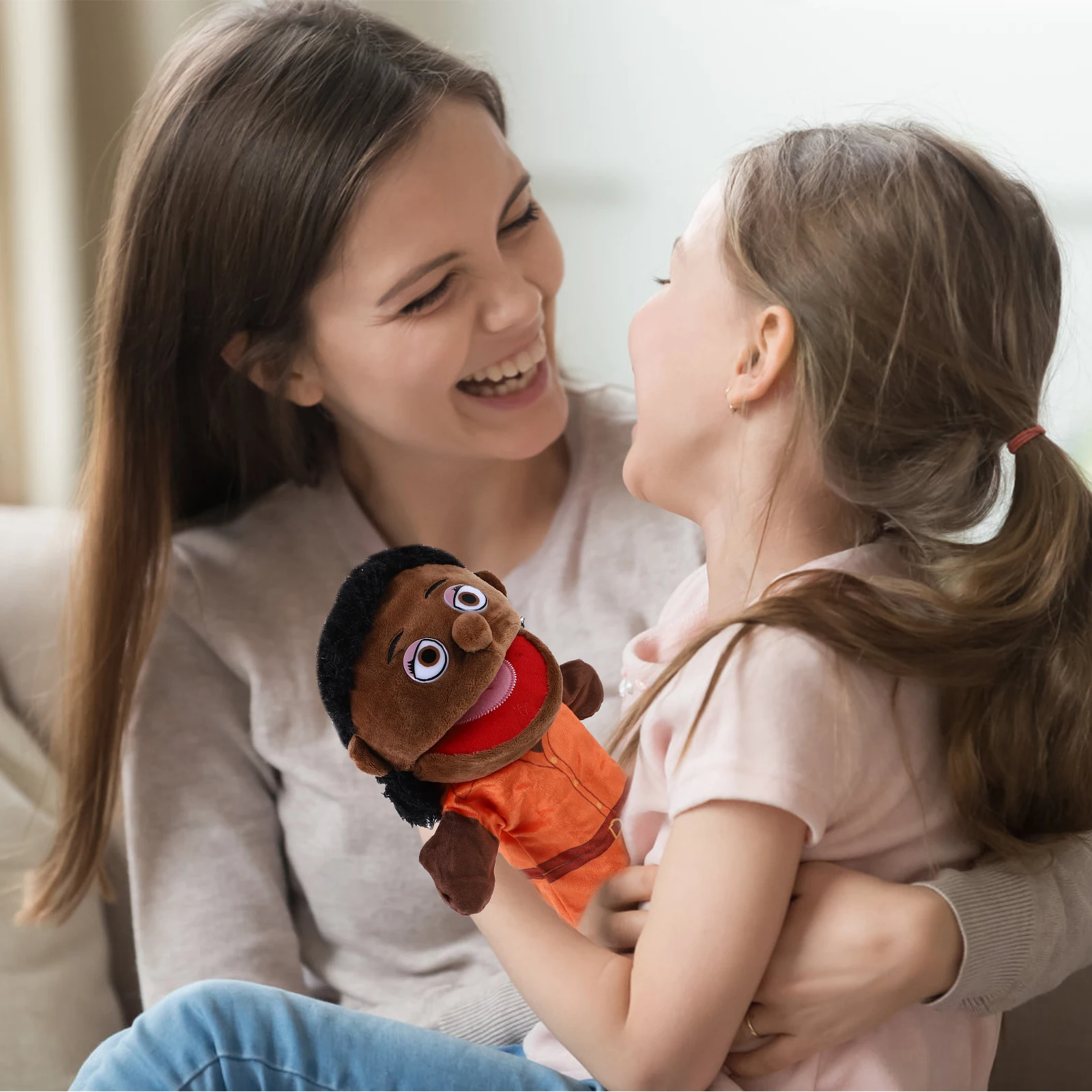 1pc Creatief Lid Handpop Educatief Spelen Voor Storytelling Rollenspel Decoratieve Figuur Levensechte Figuur