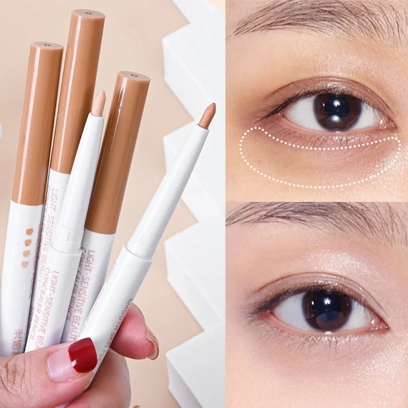 Waterproof Dark Circles Concealer Pen Silkworm Lying Pen Pockmark Eyebrows Beauty Light Concealer Pencil Makeup Concealer Stick