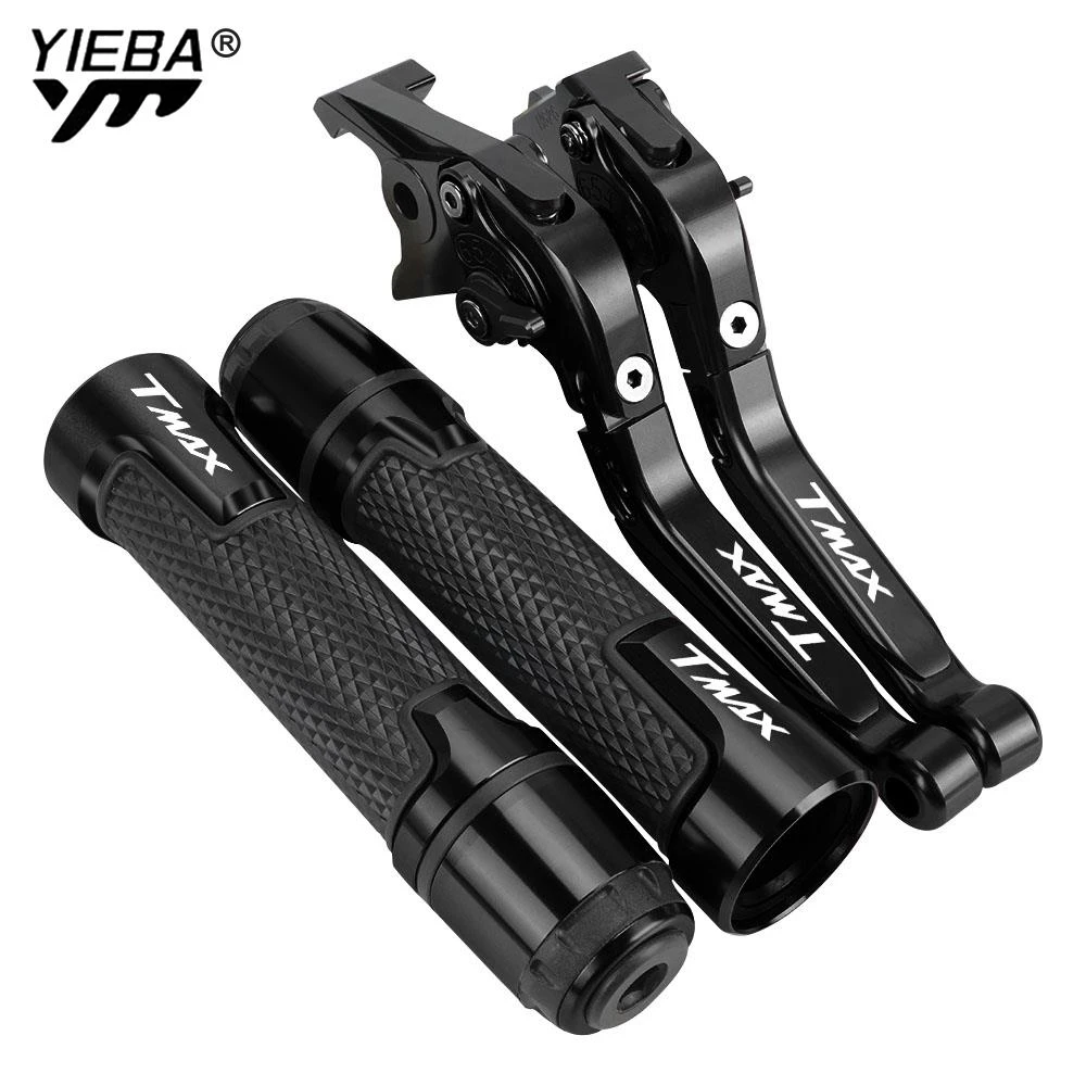

TMAX560 2019-2023 FOR YAMAHA TMAX530 2008-2018 TMAX 560 TMAX530SX DX Motorcycle Adjustable Brake Clutch Levers Handbar End Grips