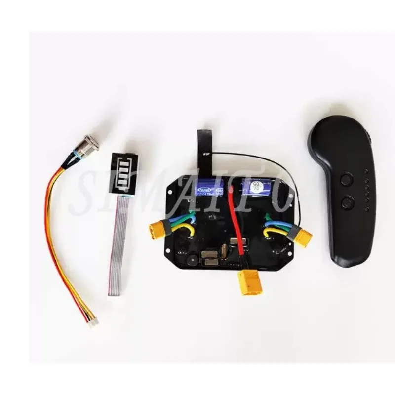 Electric Four Wheel Skateboard Controller Remote Control System Electric Skateboard ESC Wheel Hub Dual Drive 7S10S