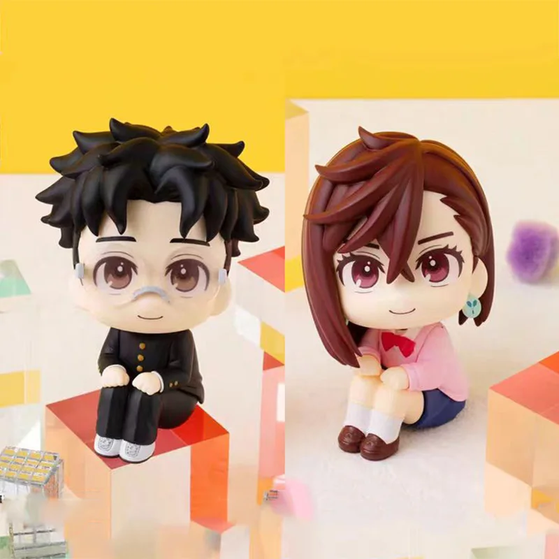 

Anime Takakura Ken Figure Dandadan Ayase Momo Action Figures Look Up Statue 9cm PVC Model Collectible Desktop Doll Toys