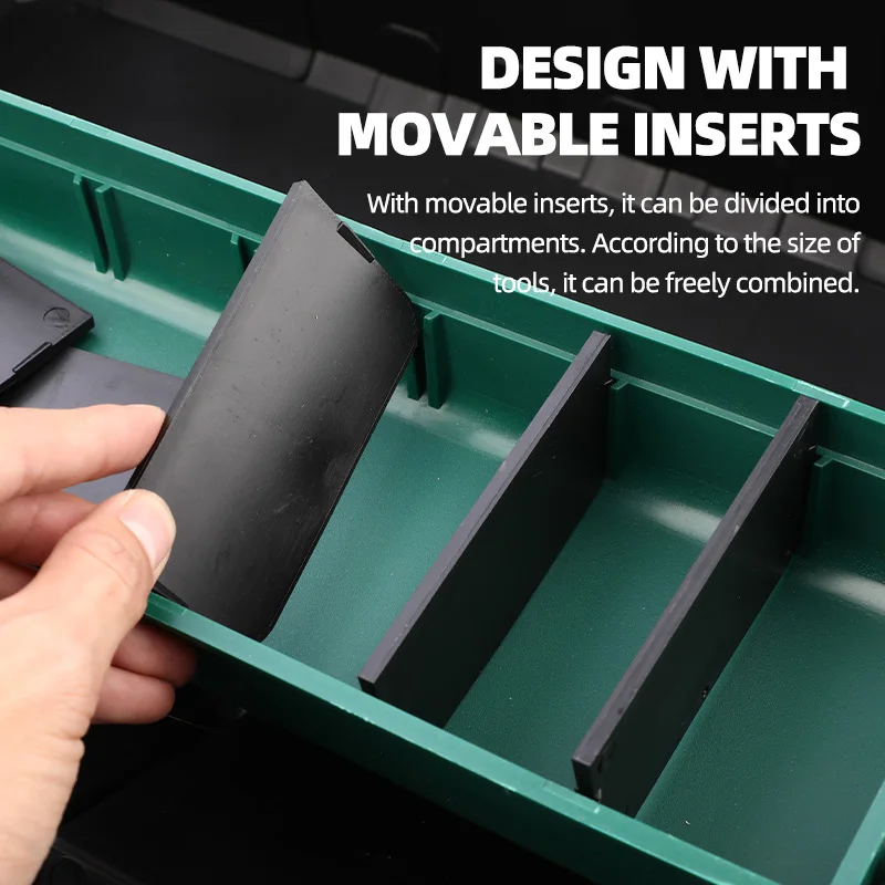 Портативный многофункциональный складной ящик для инструментов большой емкости, настраиваемый OEM-фурнитура, бытовой чехол для ремонта автомобиля