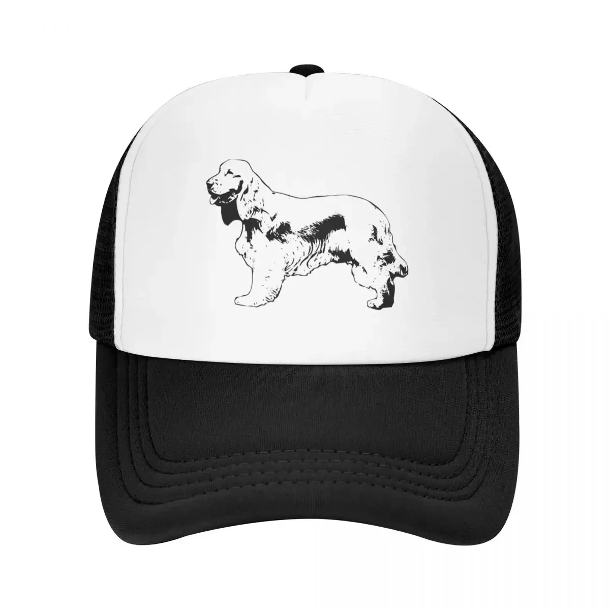 English Cocker Spaniel Minimalist Baseball Cap Sun Hat For Children Trucker Cap Men Hats Women's