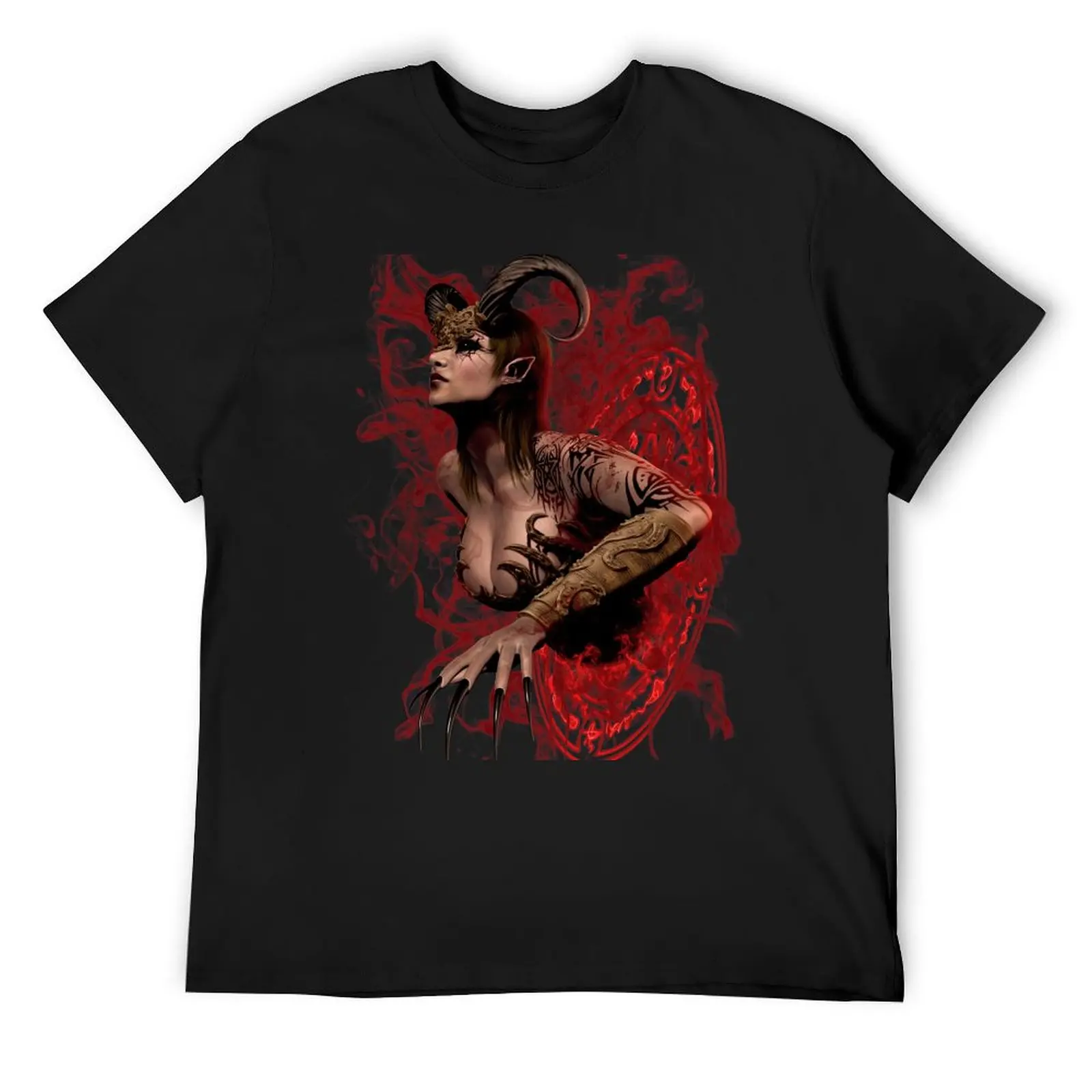 

The Succubus Summoning Ritual T-Shirt blanks vintage Men's clothing