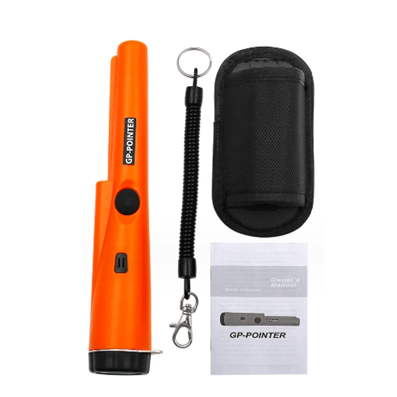 Handheld Metal Detector IP66 Protection Grade Waterproof and Dustproof Small Metal Detector Positioning Rod