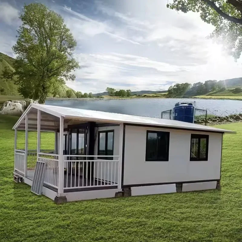 Expandable Container Home Portable Homes 2-5 Bedroom Expandable Foldable Container House Small Prefab Smart Granny Flat