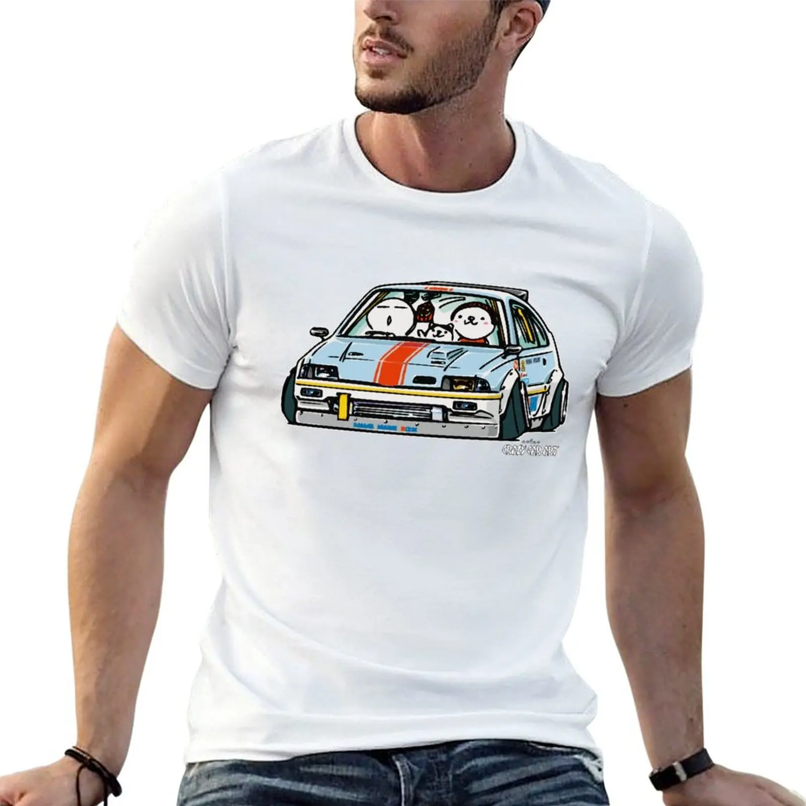 

Crazy Car Art 0151 T-Shirt man graphic t shirt t shirts for man slim fit man t shirt summer T-shirt