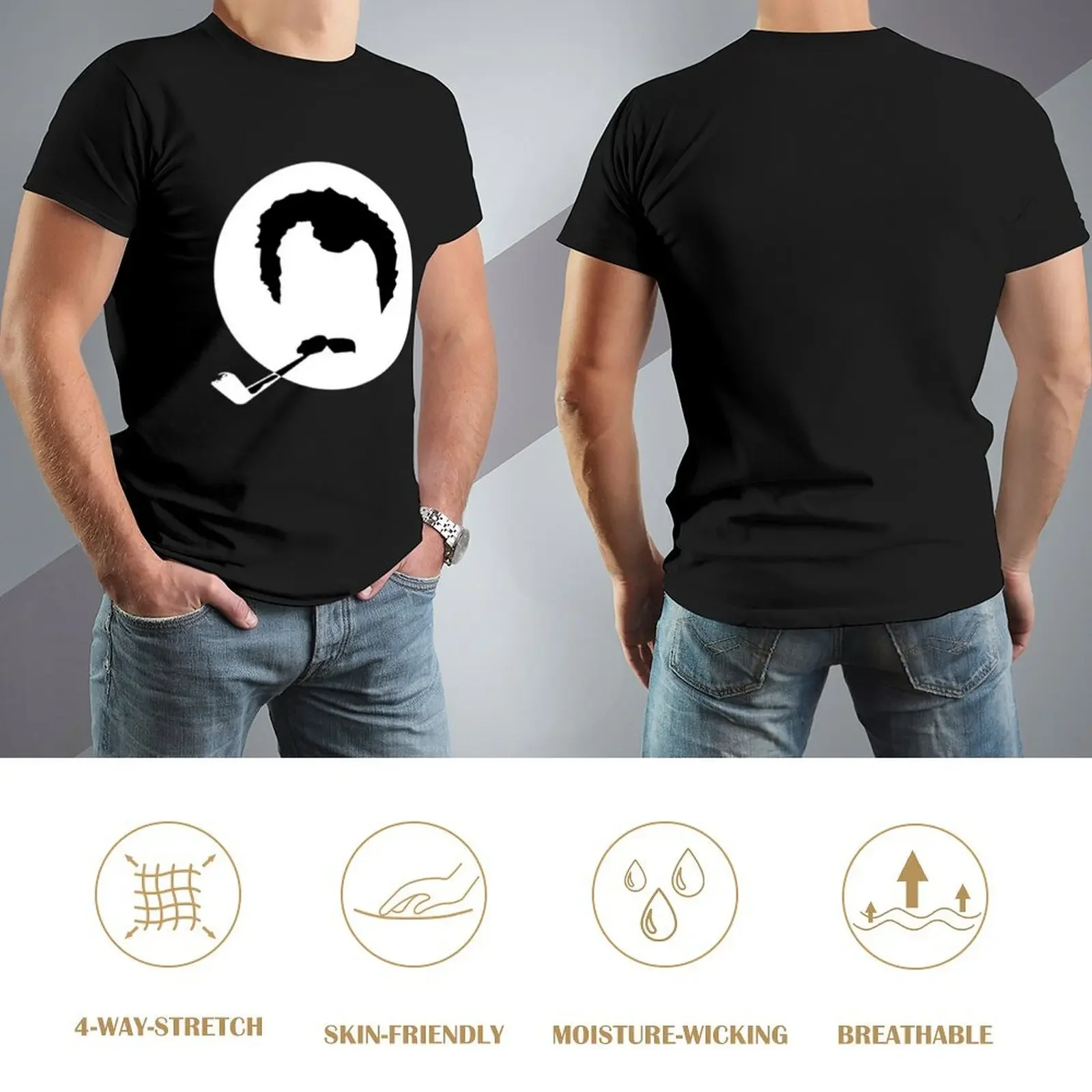 Camiseta Georges Brassens, camisetas de anime, camisetas gráficas para hombre, camisetas informales con estilo