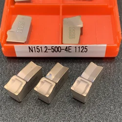 NEW 10PCS N151.2-500-4E 1125 Grooving tool high quality carbide insert CNC N151.2 turning tool