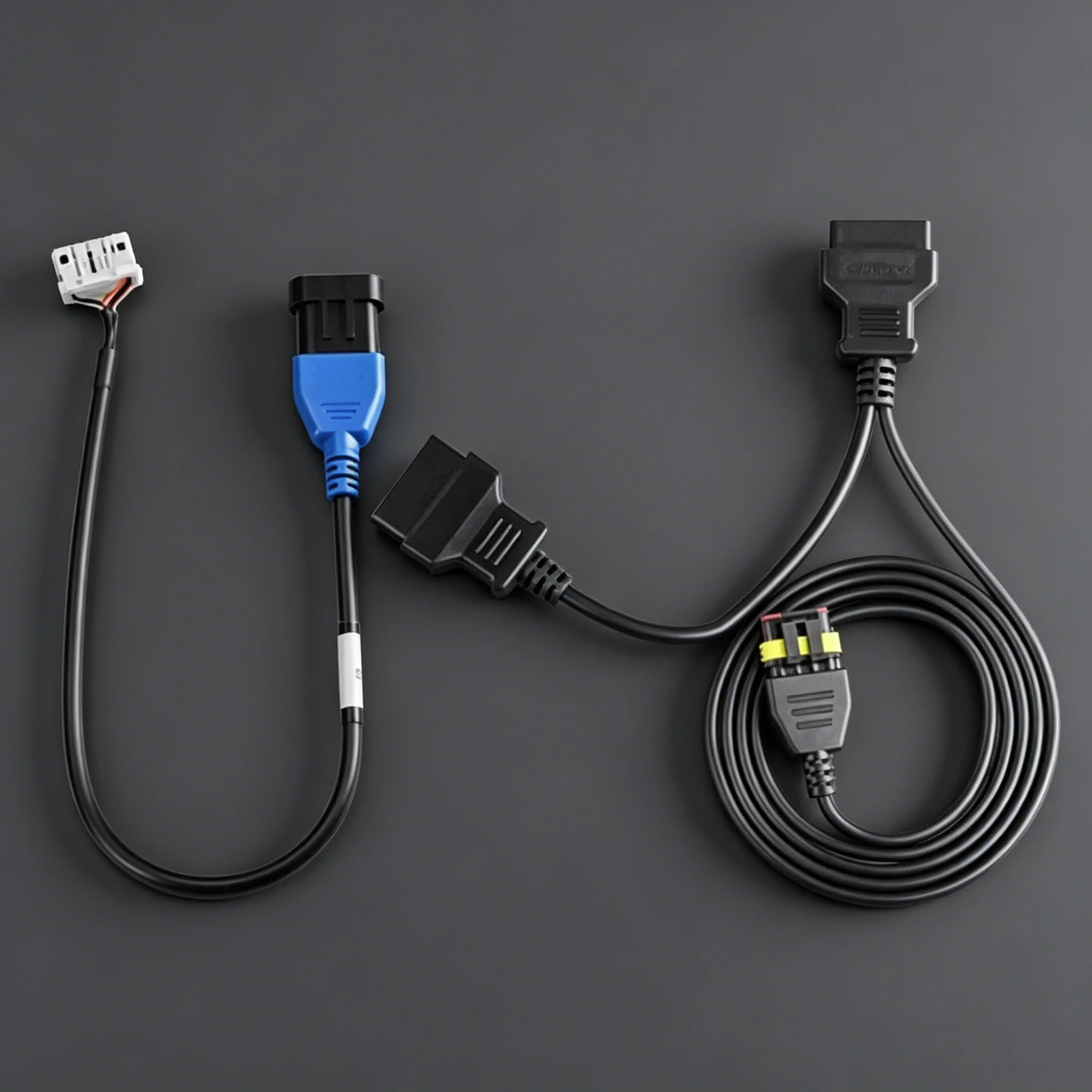 

Toyota-30 V2 Full Set Direct Connect Cable 4A 8A Chip All Key Lost Programming Wiring Harness