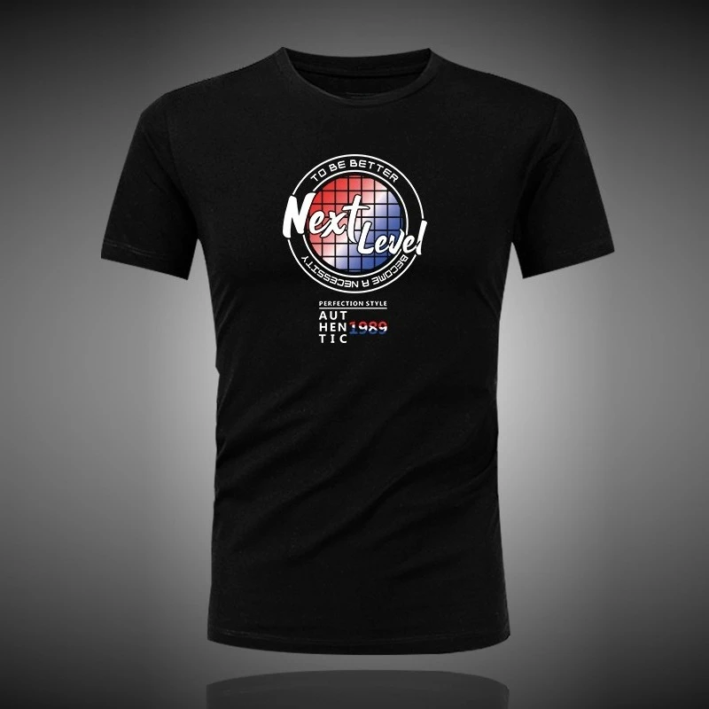 

2025 Summer new high-quality men's and women's T-shirts cotton pattern printed loose short-sleeved outdoor sports T-shirt top 02