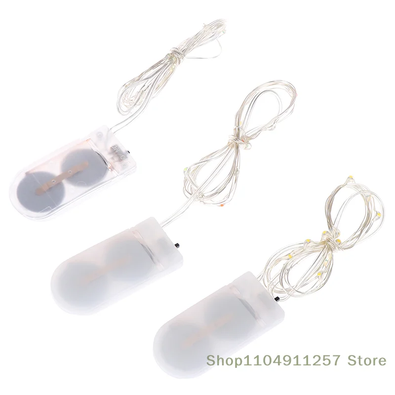 LED String Light Fairy Light Battery Waterproof Silver Wire Christmas Decoration